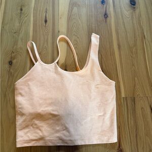 Beyond Yoga Peach Crop Top